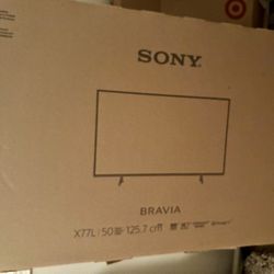 50 Inch BRAVIA TV New In Box 