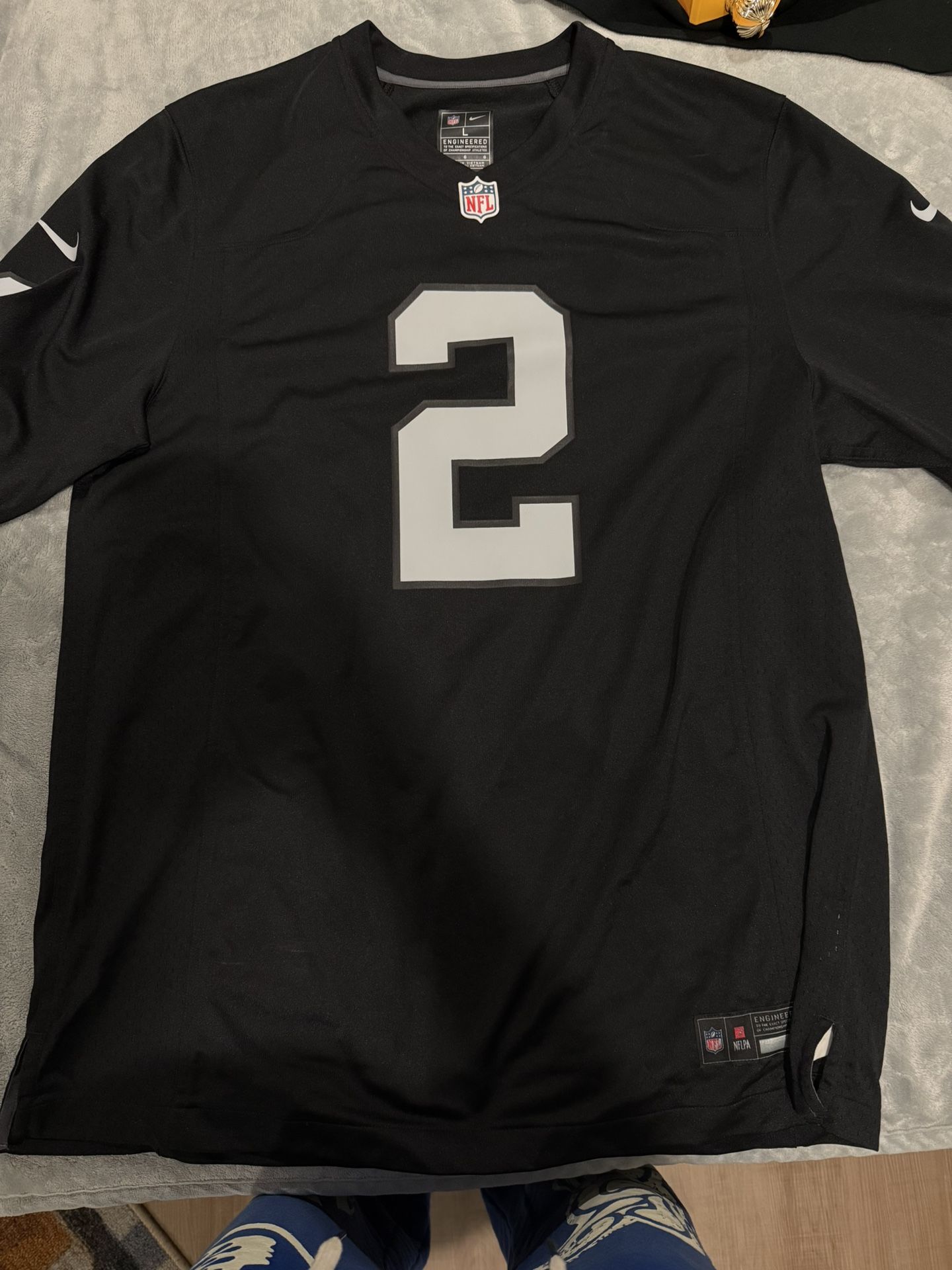 Raiders ashton jeanty jersey Size Large 