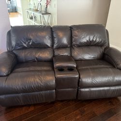 Electric Reclining Couch & 2 Rocker/Reclining Loveseats