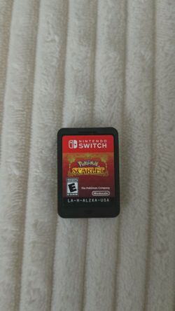 Nintendo Switch Pokémon Scarlet