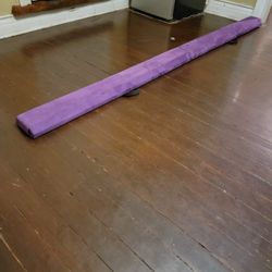 Gymnastics Folding Portable Padded  Balance Beam 8ft