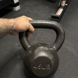 45lb Kettlebell ( Single)