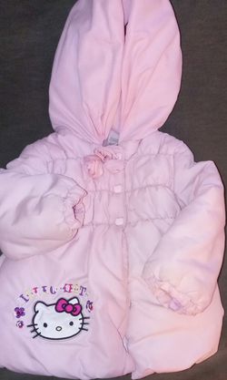 Girls Hello Kitty winter coat size 3T