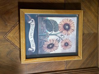 Vintage sunflower picture