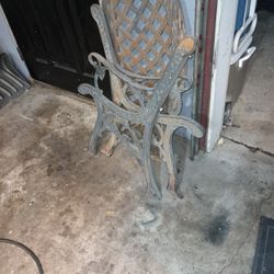 Cast Iron Bench