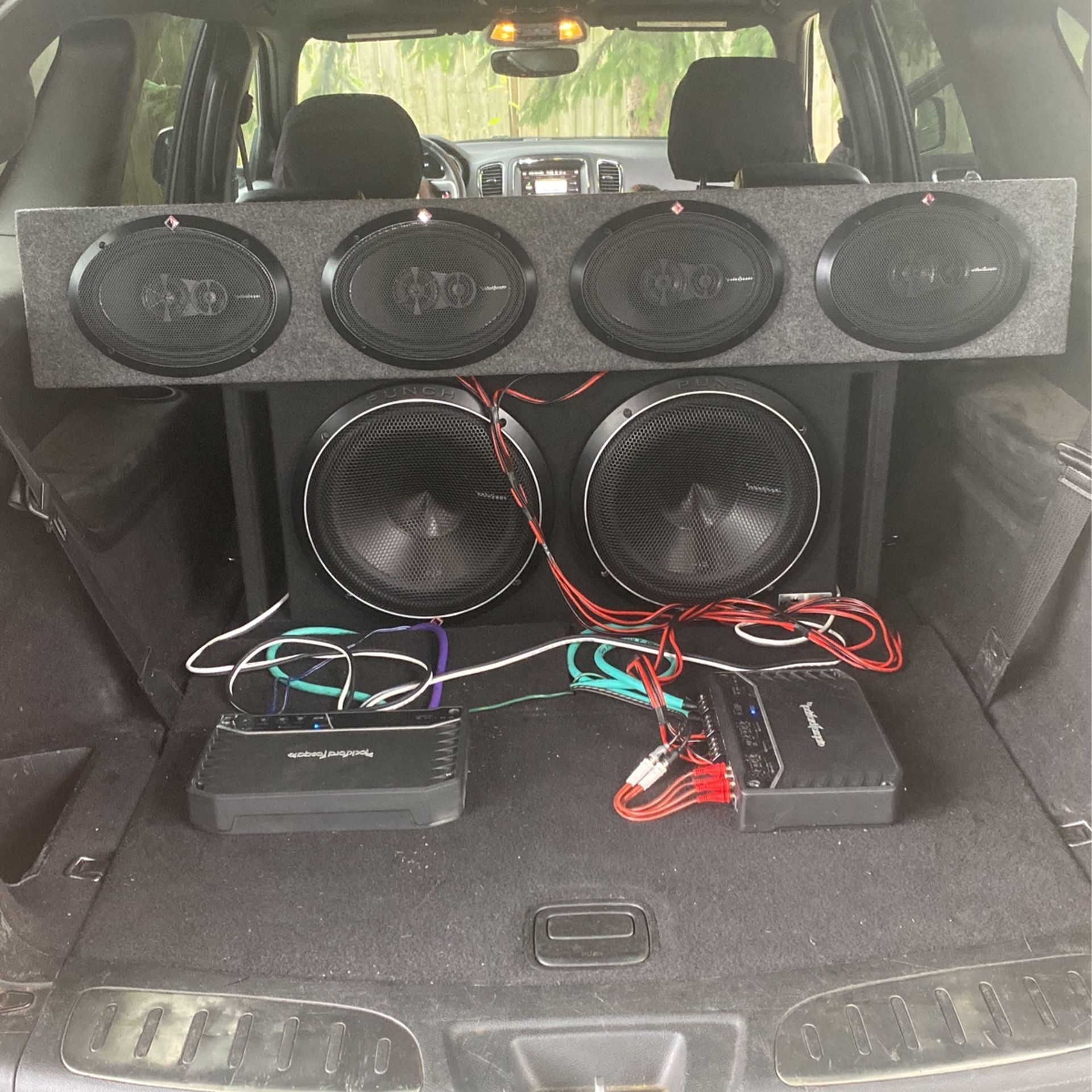 All Rockford Fosgate Asking$1,200 Firm Store Cost Is 2,200