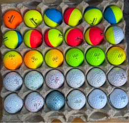 30pcs Mixed Srixon divided & Vice balls.. In good condition clean and ready to use