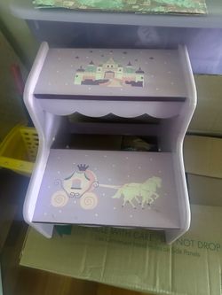 New girl step stool