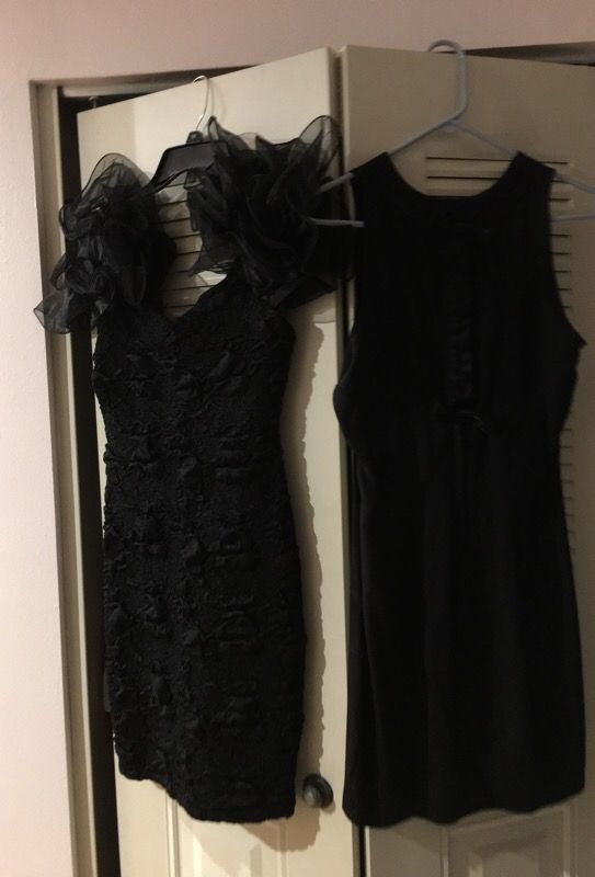 Black dress. Little black dress