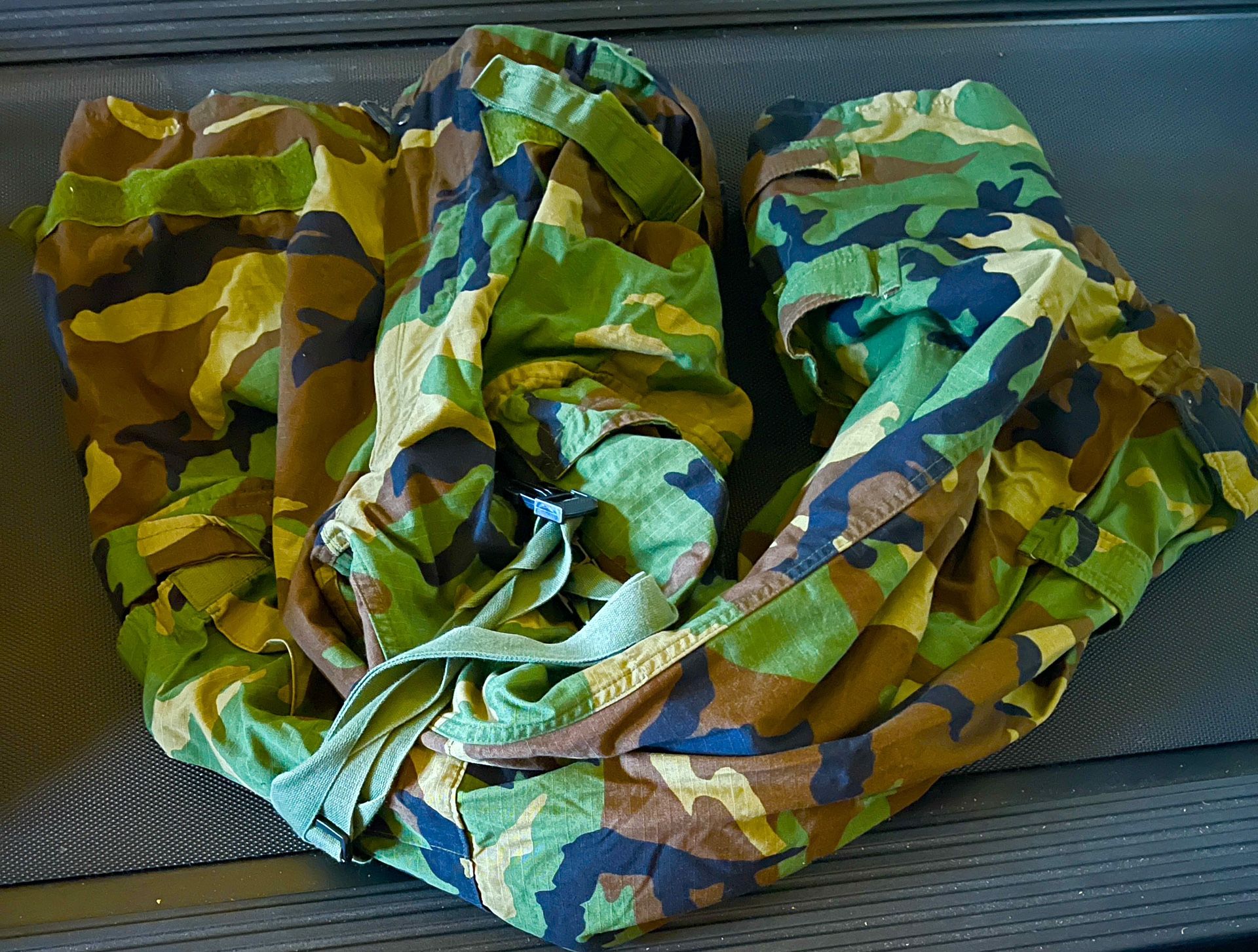 Chemical Protective Overgarment Pants Medium/Long Woodland Camo