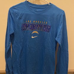 Nike LA Chargers Long Sleeve Blue Large