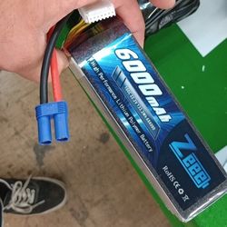 High Performance Lithium Battery 6000mah