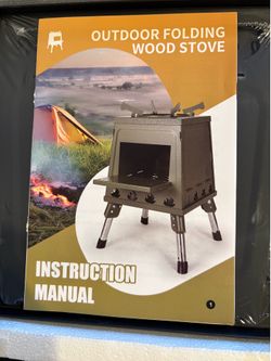 Outdoor  Folding Wood Stove T220