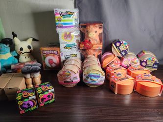 Selling squishy toys