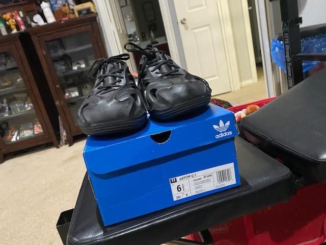 Adidas Black Foam Boosters