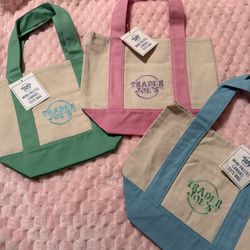 Trader Joe’s Mini Pastel Totes