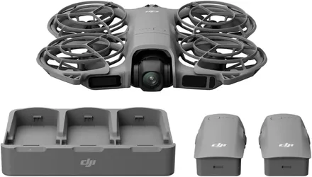 DJI Neo 2 Fly More Combo (Drone Only),4K Drone+Camera Palm Takeoff,3 Batteries new