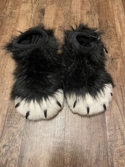 Furry boots
