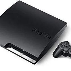 Ps3 Playstation 3 Slim all Cables + 5 Games *Great!*