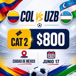 🔥🎟️ 🇨🇴 Colombia Vs Uzbekistan 🇺🇿