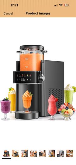New slushie and ice cream machine