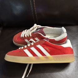 Adidas Gucci Gazelle Red Velvet