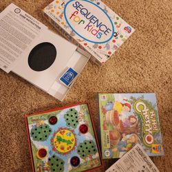 Sequence For Kids & Hi-ho Cherry O Games