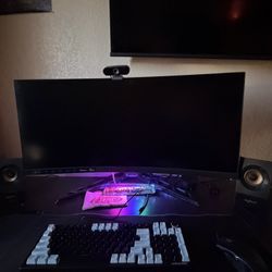 34 Inch Lenovo Legion Curved Gaming Monitor 