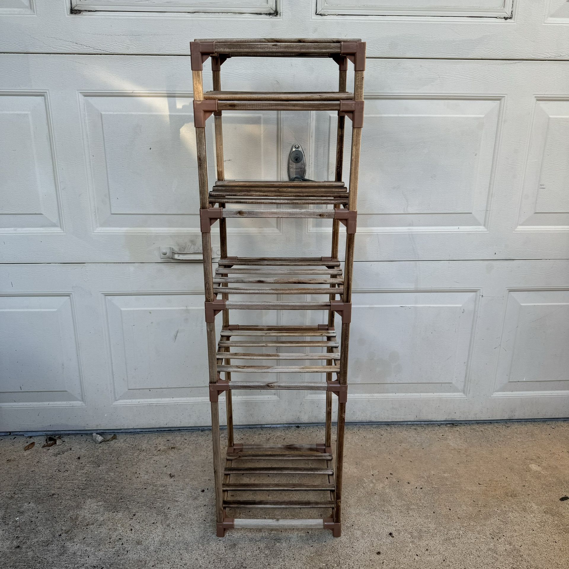 Wooden Shelf Rack