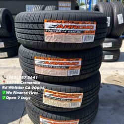 205/70/14 Arroyo A/S New Set of Tires Installed and Balanced Set de Llantas Nuevas Instaladas y Balanceadas