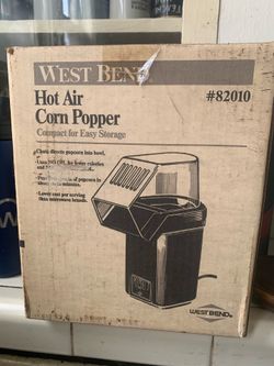 Hot Air Corn Popper