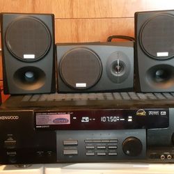 Kenwood Receiver &Speakers $100 dlls. 
