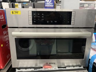 Bosch built in microwave in stainless steel new open box