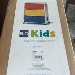 3 Drawer Storage Tower