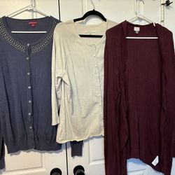 Women’s xxl Cardigan Bundle