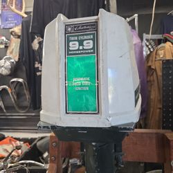 Ted Williams 9.9 Horsepower Sears Boat Motor Vintage