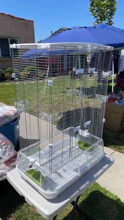 Jaulas para pájaros nuevas y usadas