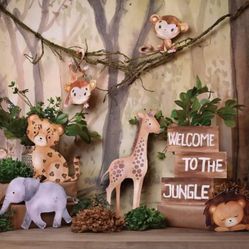 9ft X 6ft Safari Welcome To The Jungle Backdrop