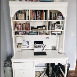 Pottery Barn Two  Piece Desk