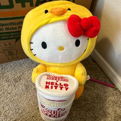 Hello Kitty Cup Noodle Plush