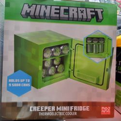 Brand New Minecraft Creepy Mini Fridge 