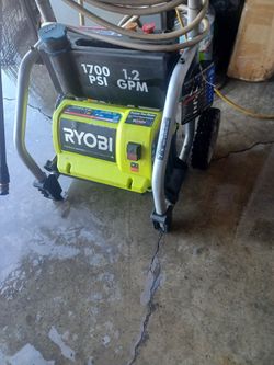 Ryobi pressure washer