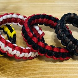 Custom Paracord Bracelets – Any 2 Colors – Team Orders Available