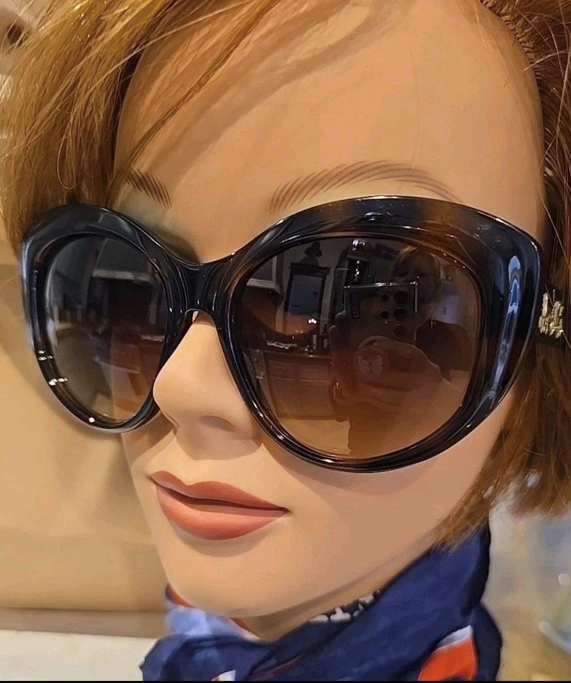 Coach Oversized Cat Eye Sunglasses