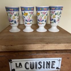 Vintage French Porcelain Mazagrans (coffee cups)