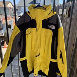 Yellow North face Jacket Gore Tex