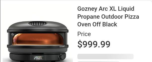 Gozney xl Pizza Oven