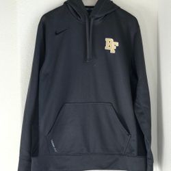 Nike Dri-Fit Pullover Hoodie Grey Unisex size Large Benjamin Franklin School