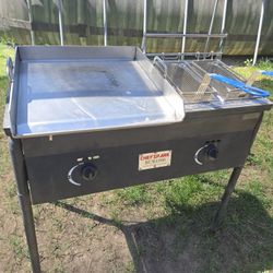 Fryer Griddle Warmer 3 in 1