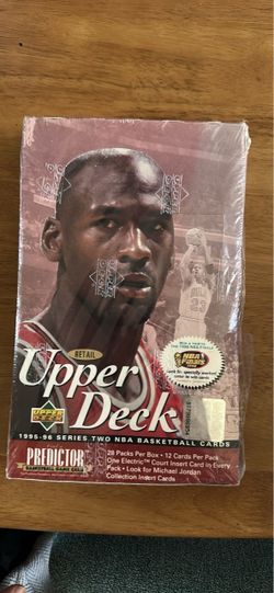 Upper Deck 1995-96 Series Two NBA Basketball Cards Box